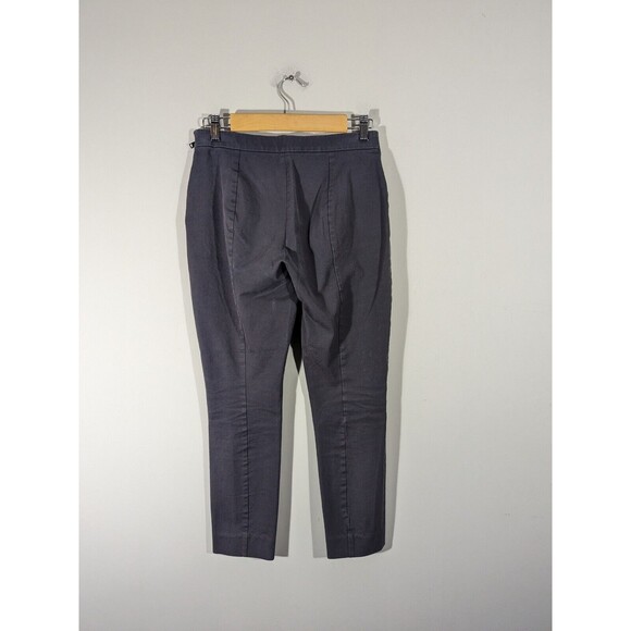 Everlane Grey Mid Rise Casual Work Crop Pants Women Size 6 - Picture 2 of 5